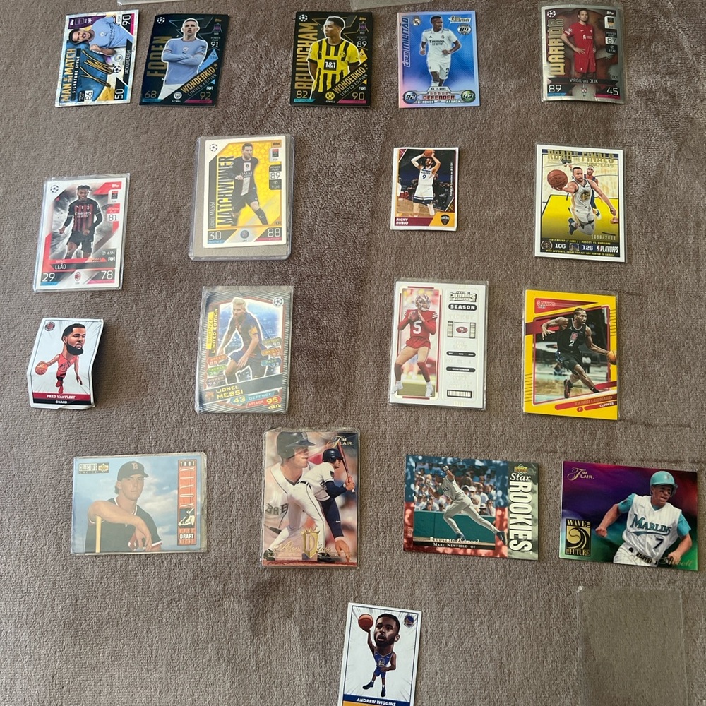 Sports Trading Card Lot -  Collectible Cards